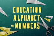 Paper cut alphabet collection, a Symbol Font by PREMIUMVECTOR (Thumbnail 3 of 5)
