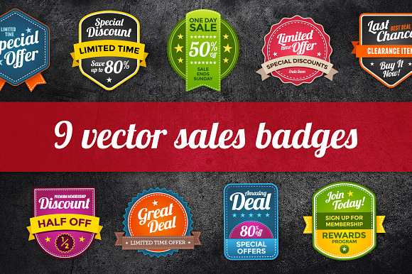 Sales badges preview 3