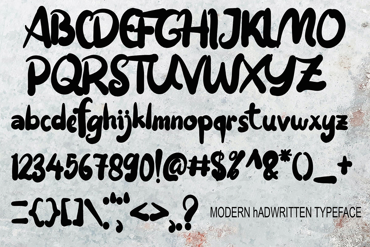 Gambatat, a Script Font by Canden Meutuah (Photo 6 of 7)