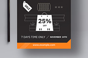Black Friday Flyer Layout, a Flyer Template by MightyDesign (Thumbnail 5 of 8)