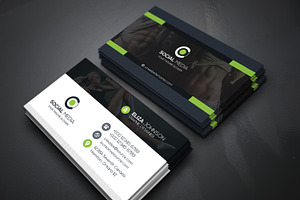 Gym Plus Business Card