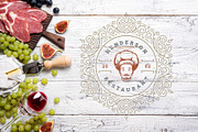 36 Restaurant Logos and Badges, a Branding & Logo Template by Vasya Kobelev (Thumbnail 13 of 20)