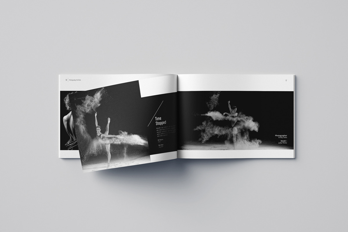A5 - Photography Portfolio Template, a Brochure Template by adekfotografia (Photo 9 of 15)