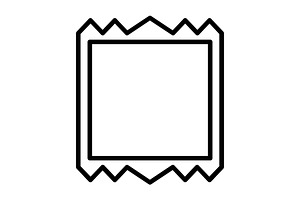 Frame Line Icon, an Icon by Pexelpy