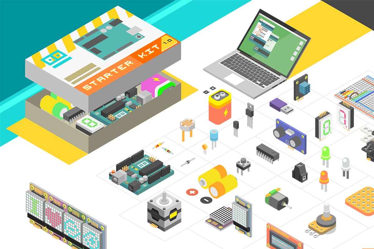 Isometric Vector Arduino Starter Kit, an Icon by Phils.design (Photo 2 of 5)