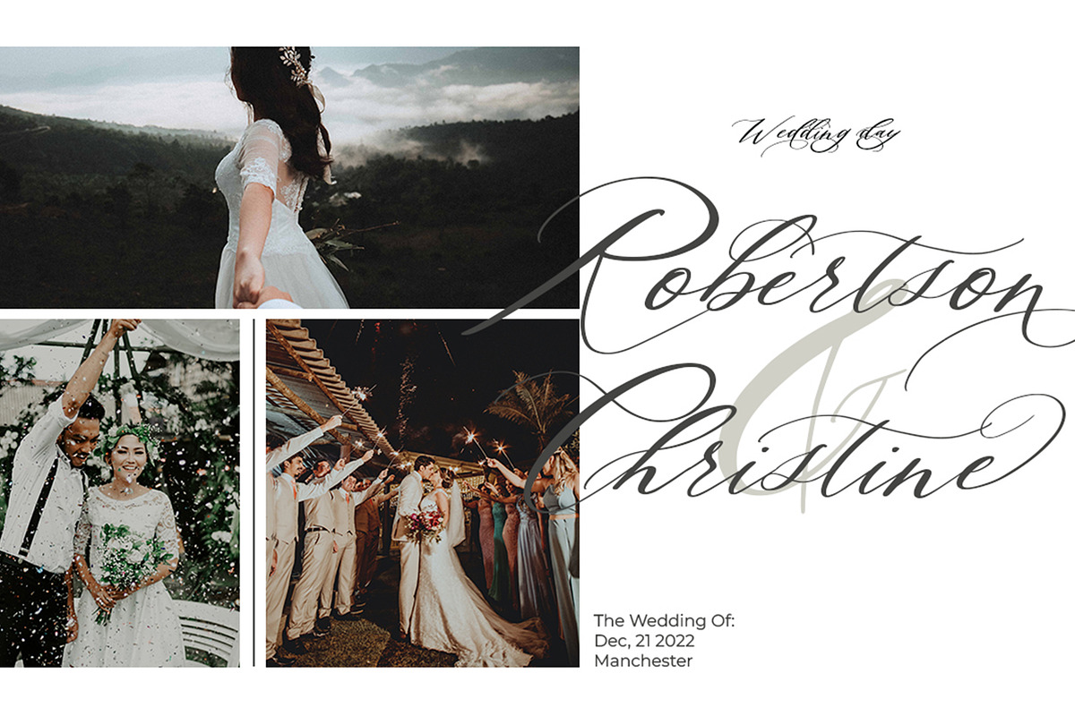 Amora Calligraphy Font, a Script Font by Analogous (Photo 5 of 9)
