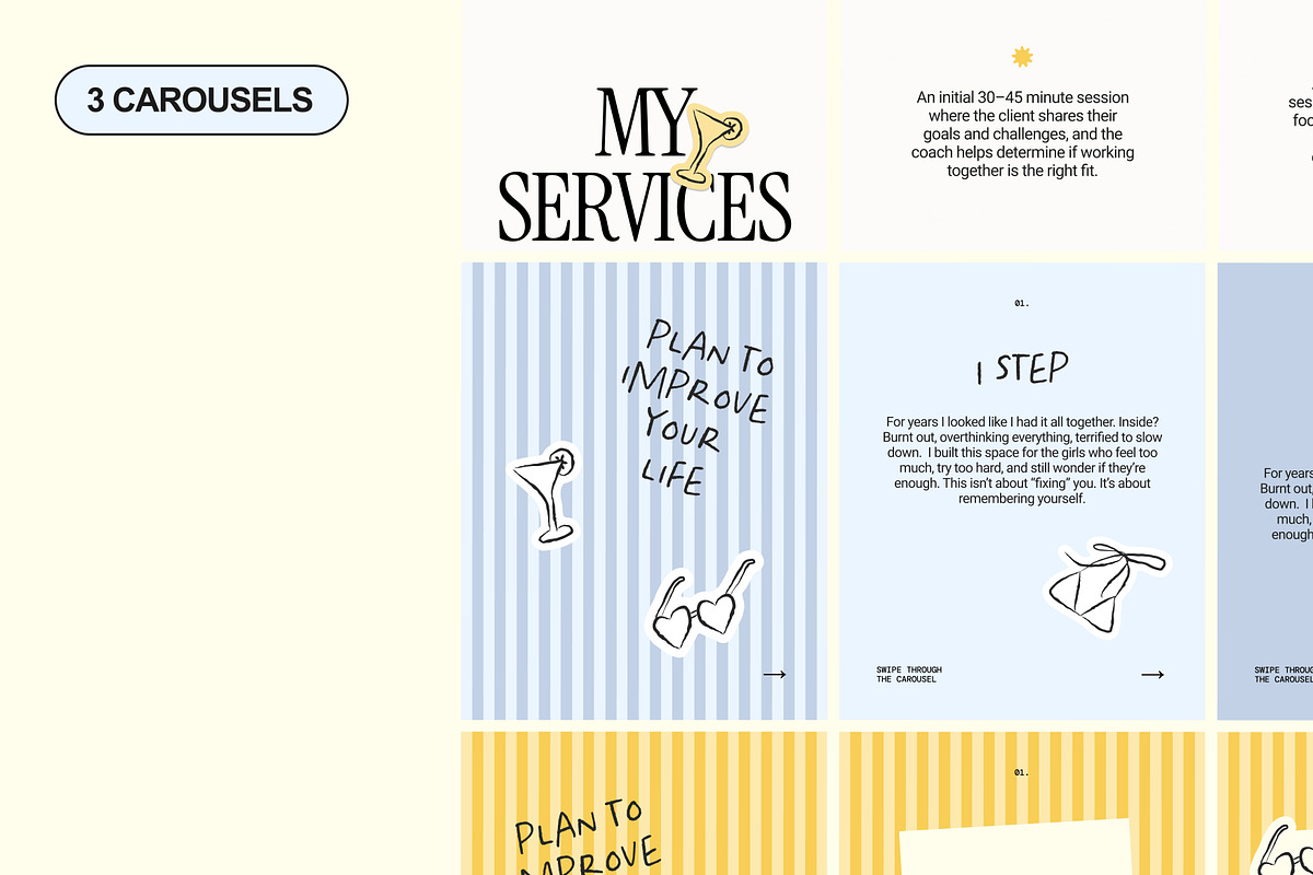 Canva Instagram Templates Bundle preview 6