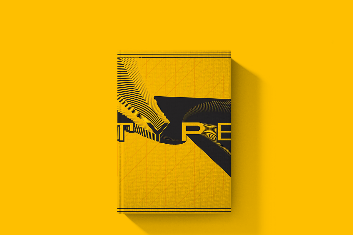 Yellow Geometric Cover Design Bundle, a Poster Template by NJ Himel (Photo 8 of 40)