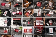 38 Barbershop Saloon Branding Mockup, an Advertising Mockup by Vitora Mockup (Thumbnail 2 of 13)