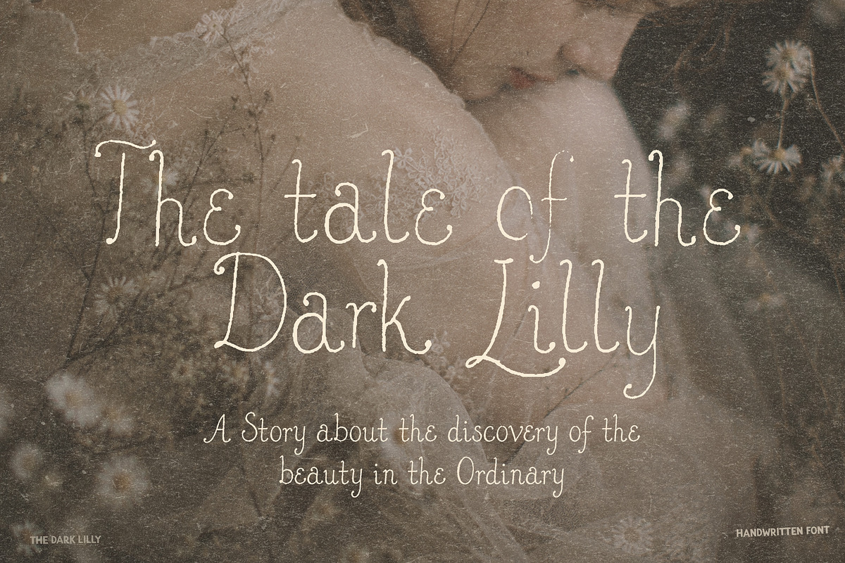 Handwritten Whimsical Script Font, a Handwritten Font by Laras Wonderland (Photo 13 of 14)
