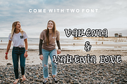Vallenia With Love, a Sans Serif Font by Joko Setiono (Thumbnail 2 of 7)