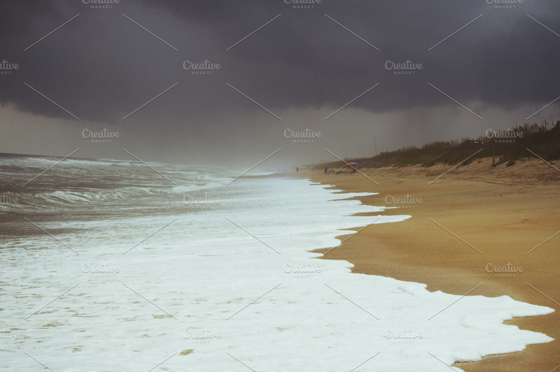 Summer Beach Storm