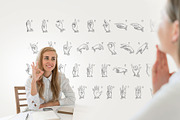 ASL Line font, a Symbol Font by kaer_shop (Thumbnail 8 of 8)