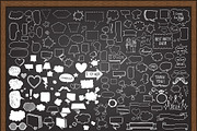 Hand drawn elements bundle, an Object Graphic by Somjai King (Thumbnail 3 of 21)