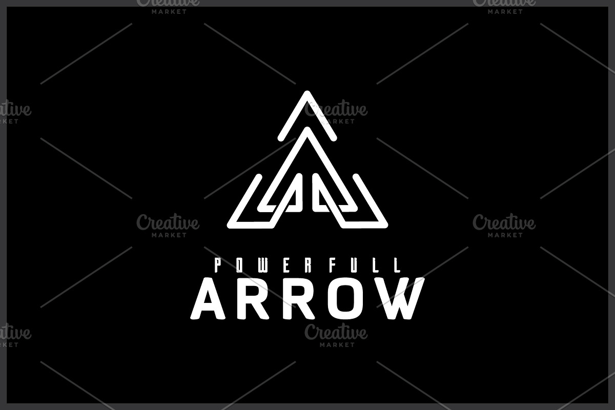 Letter A and Arrow Logo, a Branding & Logo Template by Atlantis X Nurman Arbai (Photo 1 of 2)
