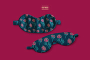 Soothing Sleeping Mask Mockup Set, an Advertising Mockup by Designertale (Thumbnail 3 of 6)