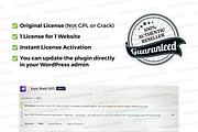 Rank Math Pro Official License, a WordPress Template by Ninja On Deck (Thumbnail 2 of 2)