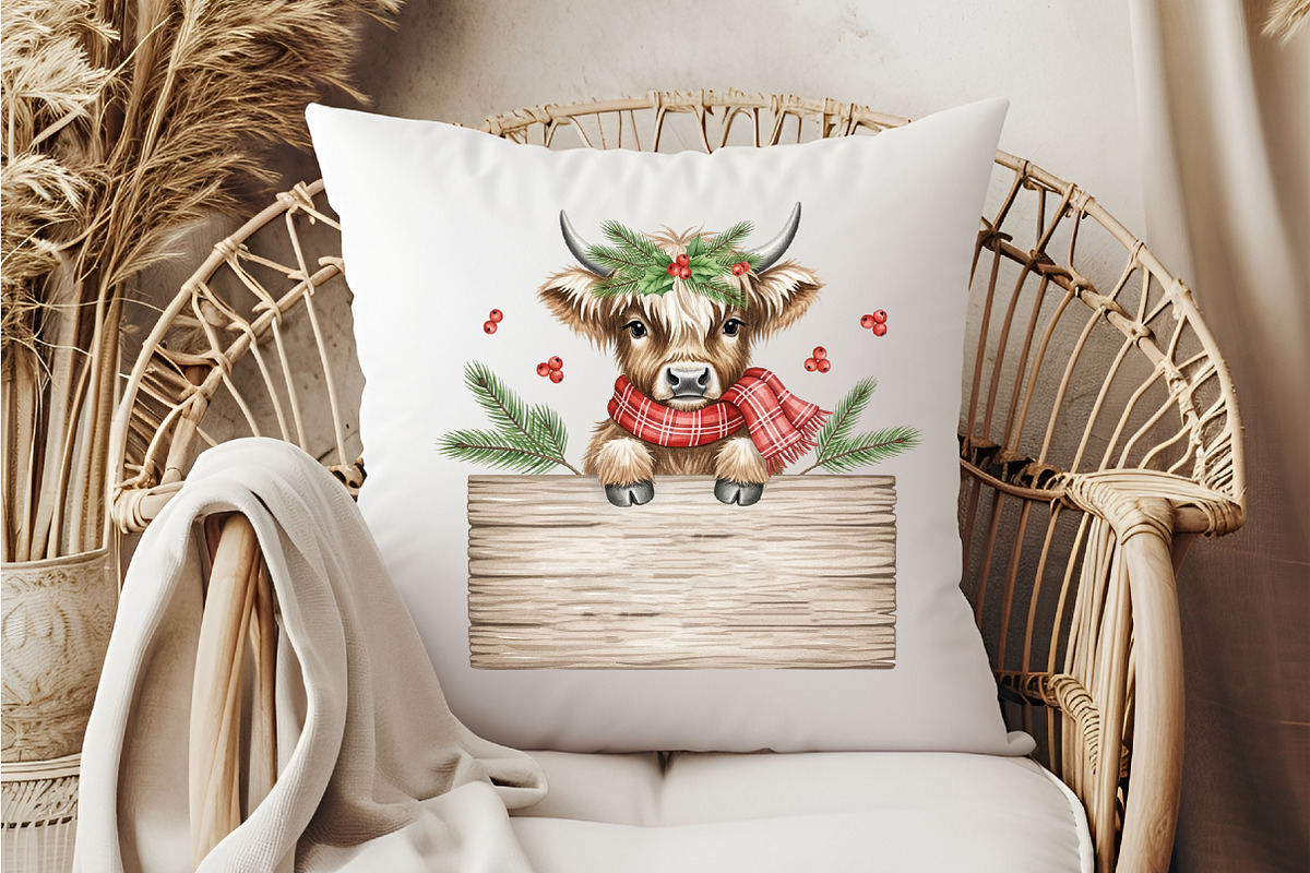 Western Christmas Png, Country Chri, an Illustration by DreamCafeArt (Photo 6 of 7)