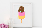 Ice Lolly Clipart, a Graphic by ConfettiBears (Thumbnail 4 of 5)