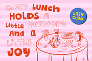 Lazy Club – Quirky Font Duo, a Handwritten Font by shineink.designlab (Thumbnail 4 of 10)