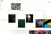 Framer - Portfolio Visual Design, a Websites & App Template by Michjkellyux (Thumbnail 4 of 6)