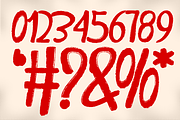 Gecarin – Bold Brush Display Font, a Sans Serif Font by MaikoHatta (Thumbnail 7 of 8)