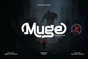 Muge, a Sans Serif Font by Linecreative (Thumbnail 1 of 14)