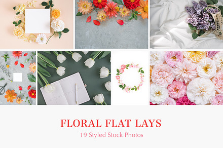 Floral Flat Lays