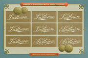 NS Lasttown Vintage Font, a Script Font by Novisouldado (Thumbnail 8 of 12)