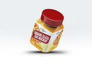 Square Glass Jar Mock-Up, a Product Mockup by DesignRushMarket (Thumbnail 5 of 6)