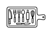 Cutting Board Vector Bundle, an Illustration by jahid234 (Thumbnail 9 of 51)