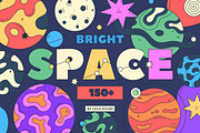 Bright Space - Clipart Collection, a Graphic by Leila Divine (Thumbnail 1 of 14)