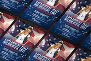 Memorial Day Weekend Flyer Template, a Flyer Template by Creative Waffle (Thumbnail 2 of 5)