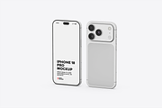 iPhone 18 Pro Mockup, an iPhone Mockup by UnicDesign (Thumbnail 9 of 13)