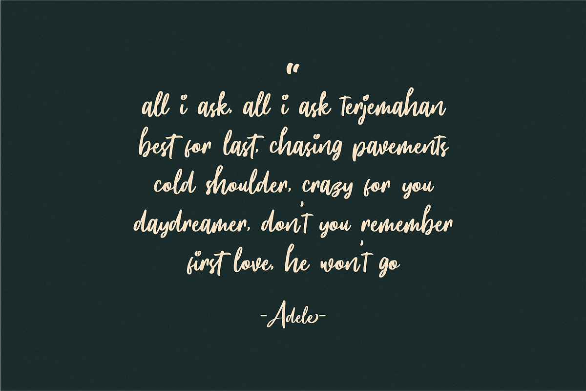 Bestvibes - Handwritten, a Script Font by Good Java Studio (Photo 7 of 8)