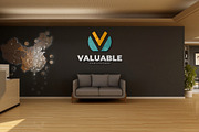 PSD Minimalist Lounge Wall Mockup, a Product Mockup by Ayy (Thumbnail 14 of 15)