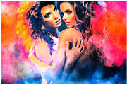 Lovely Watercolor Effect Actions PS, an Action Add-On by ShutterPro (Thumbnail 59 of 71)