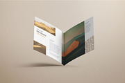 Bifold Square Brochure Mockup Set, a Print Template by mockupatelier (Thumbnail 10 of 13)