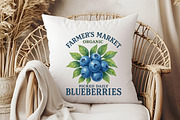 Farmer's Market Organic Picked Daily, an Illustration by Libby Wishes (Thumbnail 5 of 6)