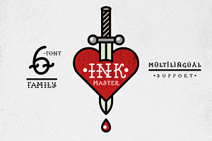 Ink Master old school tattoo font