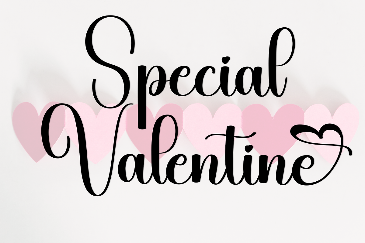 Yesterday Valentine, a Script Font by InermediaSTUDIO (Photo 2 of 8)