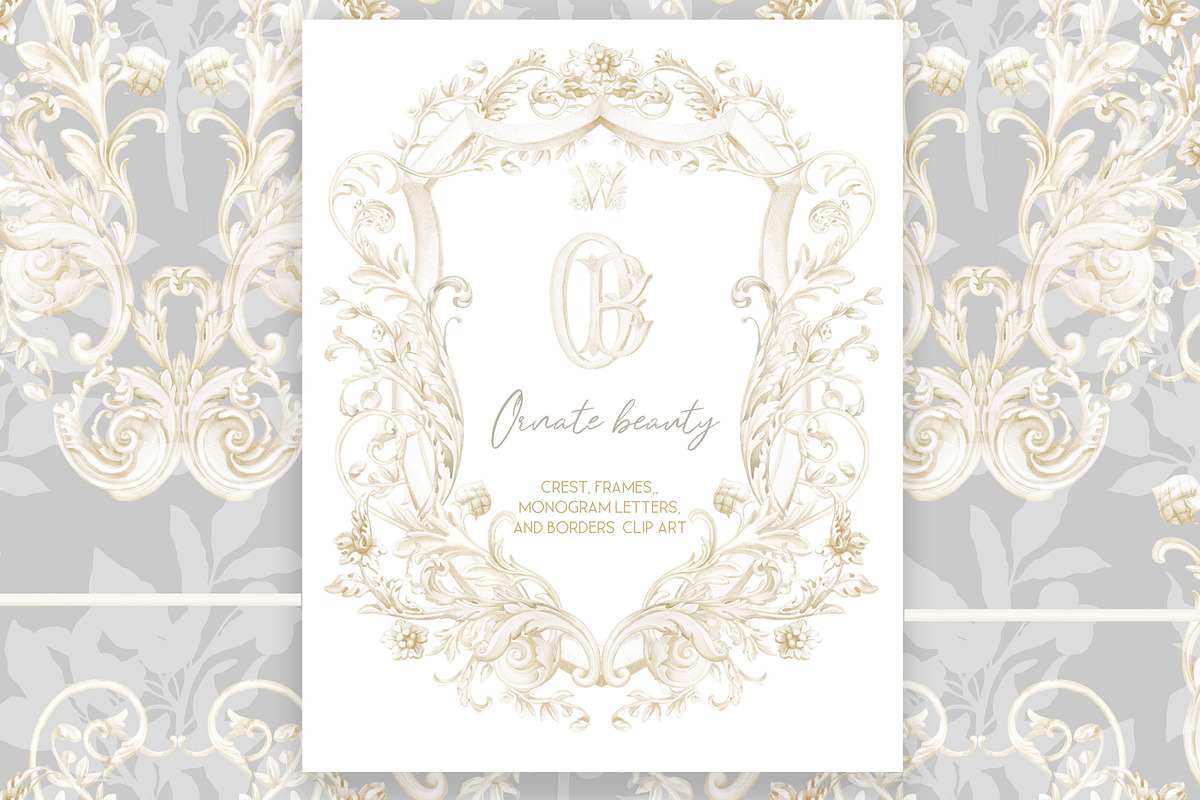 Family royal Crest Watercolor, a Decorative Illustration by WonderWonder (Photo 11 of 11)