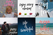 Jeremmy handwritten font, a Handwritten Font by BilberryCreates (Thumbnail 2 of 7)