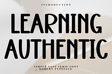 Learning Authentic
