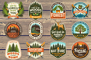 Hiking Patch Inspirational Quotes, a Branding & Logo Template by sivVector (Thumbnail 2 of 3)