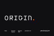 Origin Type Family, a Sans Serif Font by Yasin Yalçın (Thumbnail 1 of 15)