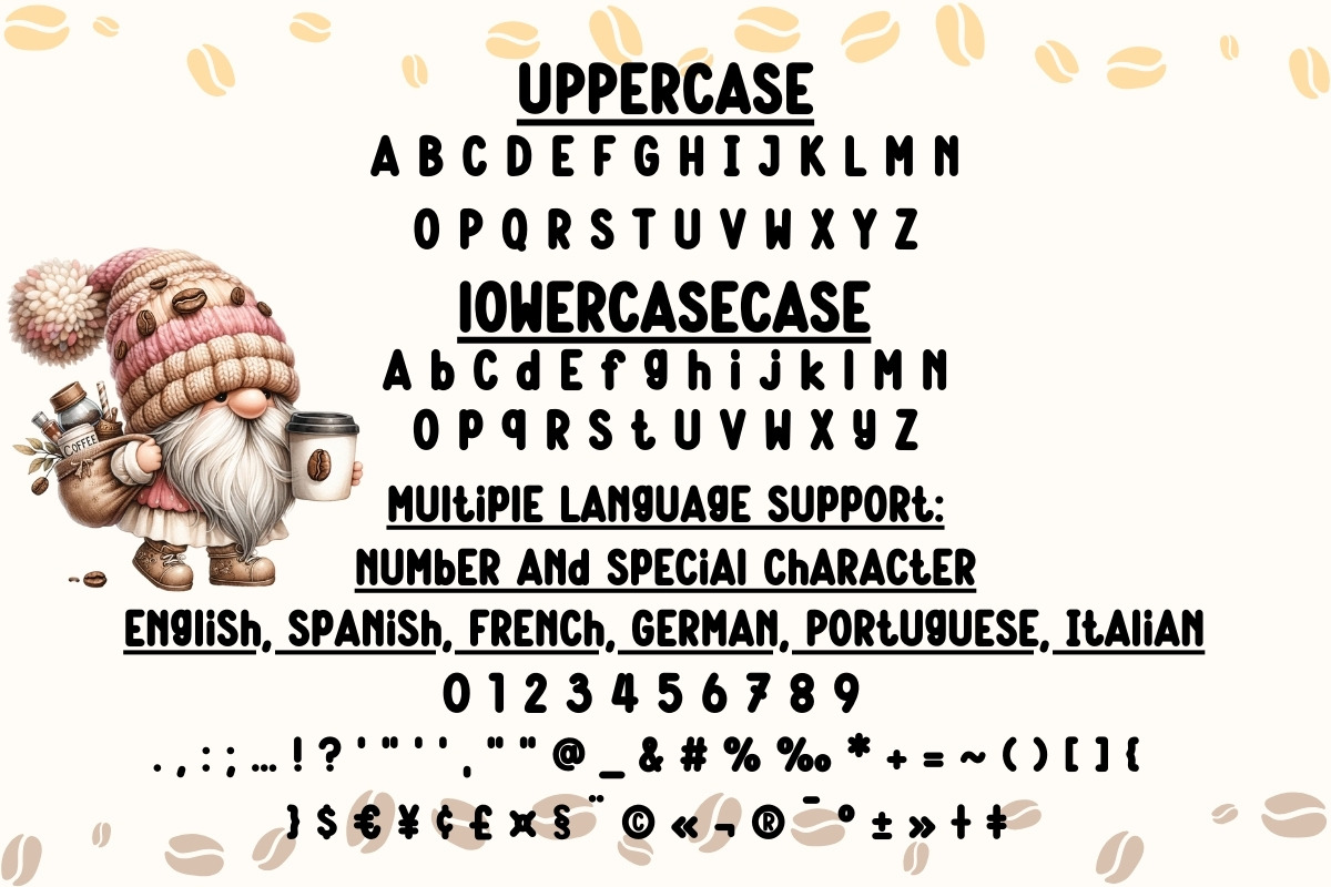 Coffee Prince - Handwritten, a Handwritten Font by Charmingbear59.design (Photo 5 of 5)