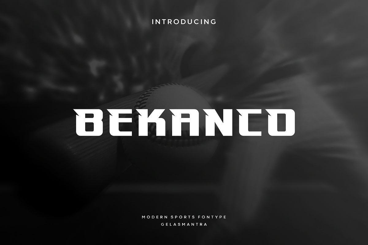 Bekanco, a Font by garismantra (Photo 1 of 4)