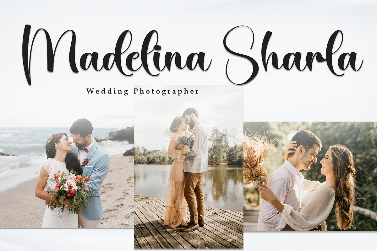 Bride | Script Font, a Handwritten Font by Scratchones (Photo 5 of 9)
