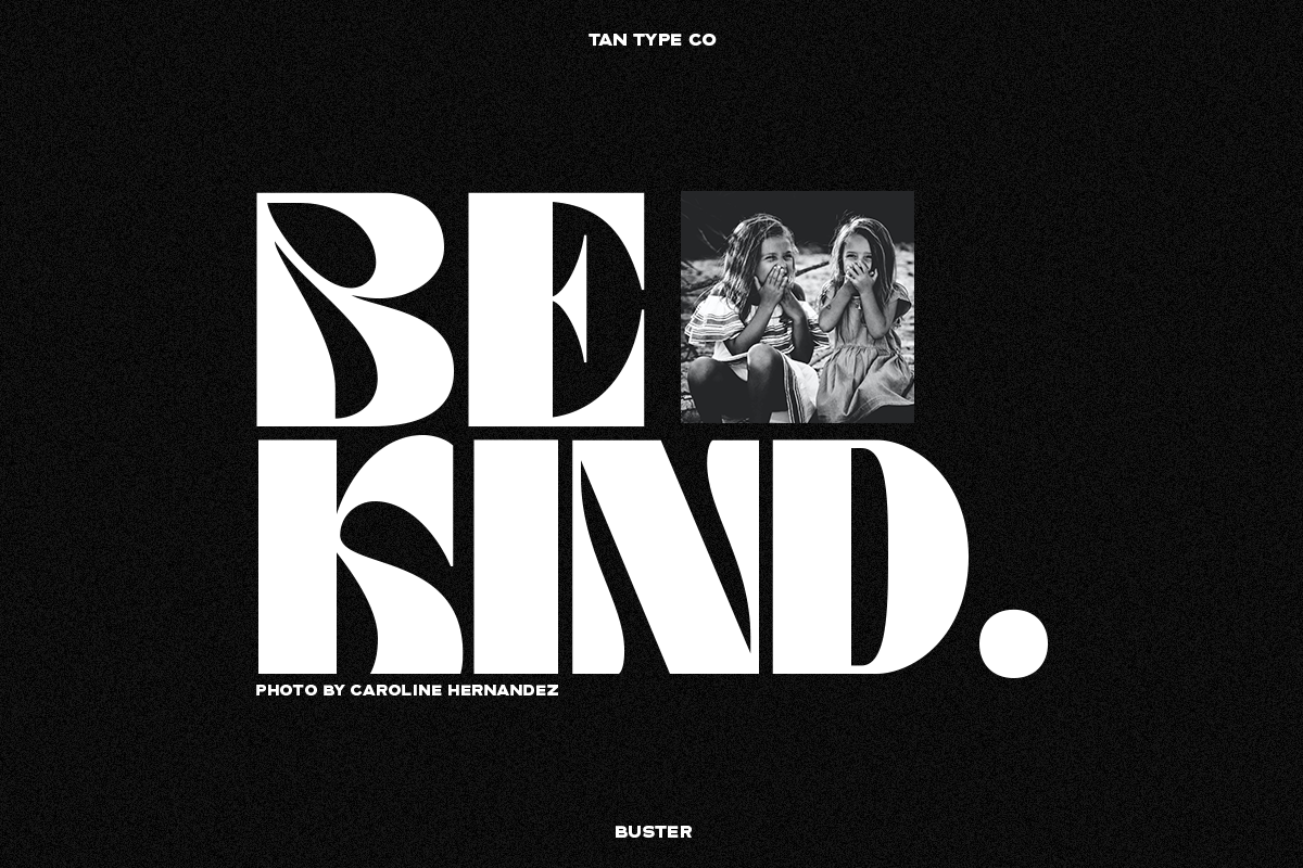 Tan Buster Font Free Downloadv - UIFreebies